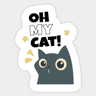 Oh my Cat Sticker